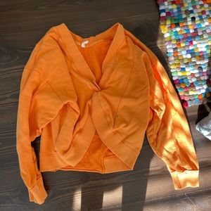 Free People Movement reversible sweatshirt